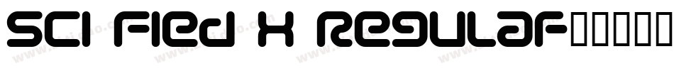 Sci Fied X Regular字体转换